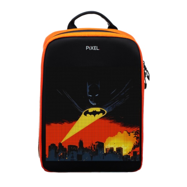 Рюкзак с LED-дисплеем PIXEL PLUS - ORANGE (оранжевый), BT